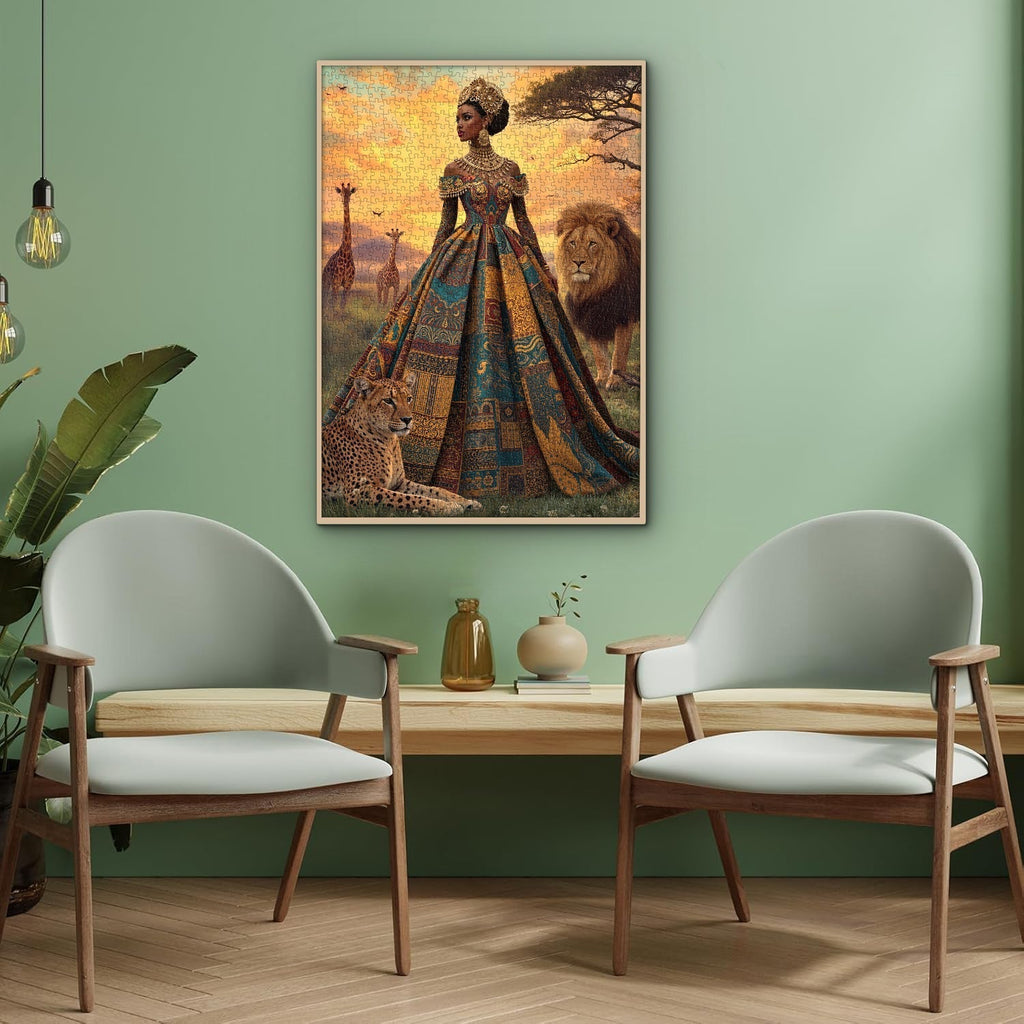 African Queen Jigsaw Puzzle 1000 Pieces