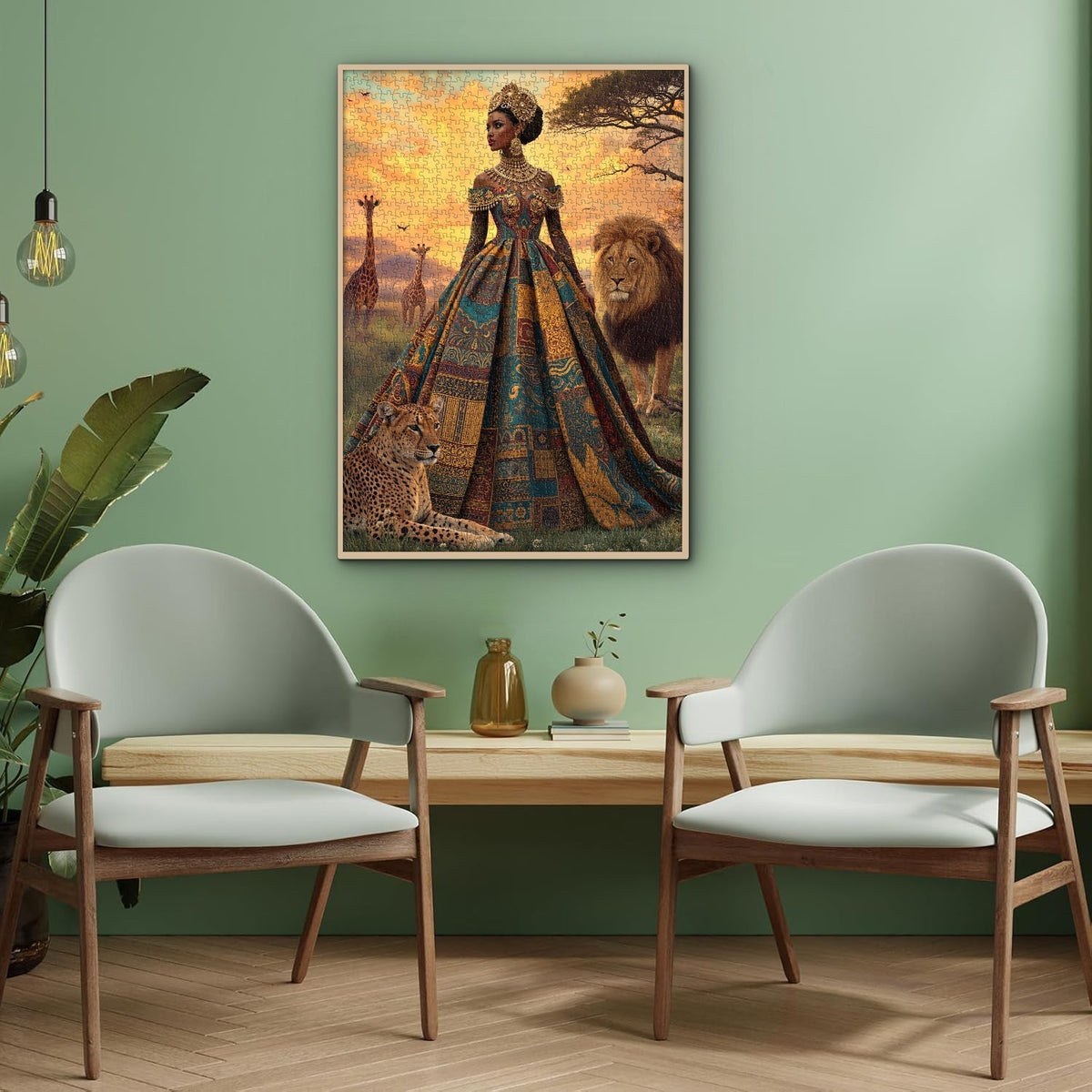 African Queen Jigsaw Puzzle 1000 Pieces