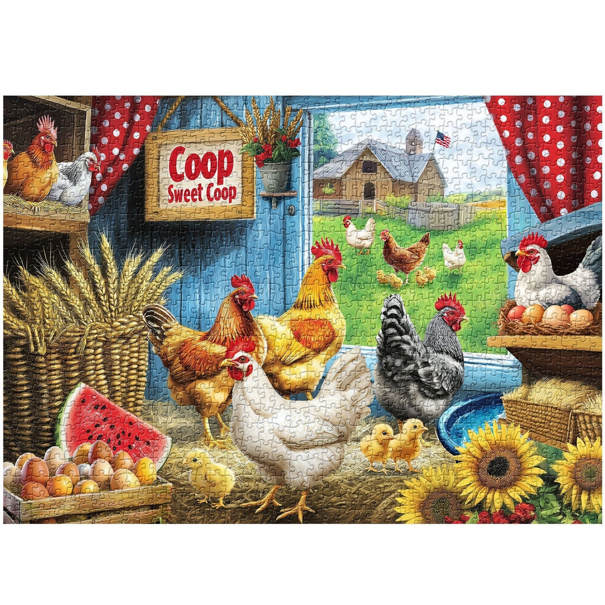 Chicken Inn Jigsaw Puzzle 1000 Pieces
