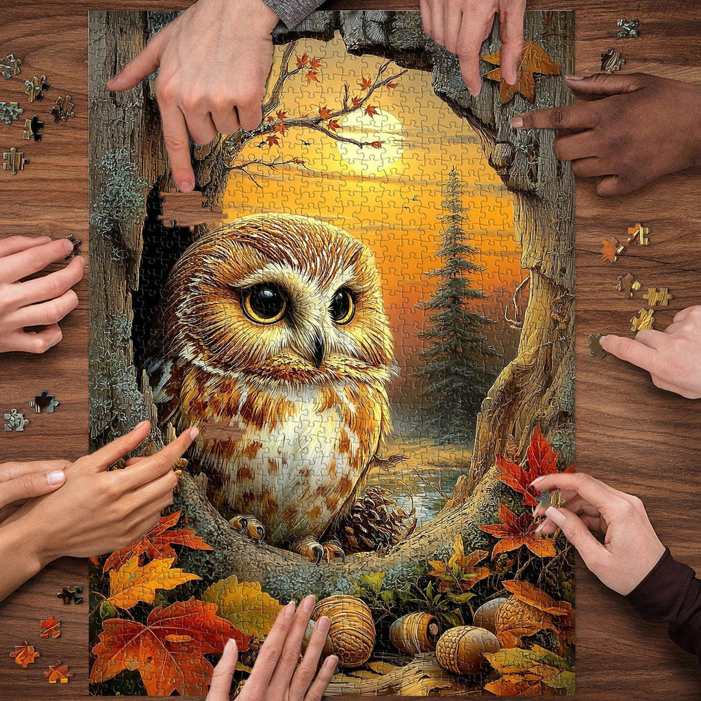 Autumn Glow Jigsaw Puzzle 1000 Pieces