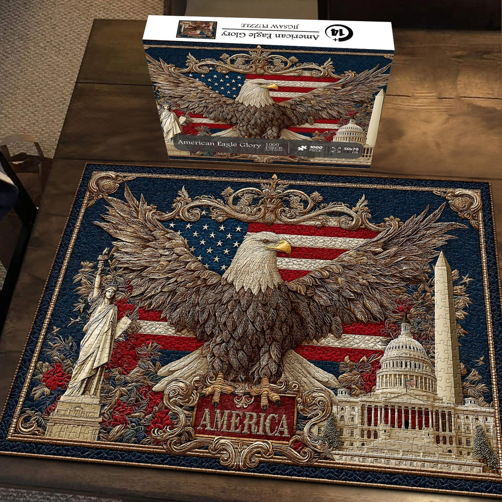 American Eagle Glory Jigsaw Puzzle 1000 Pieces