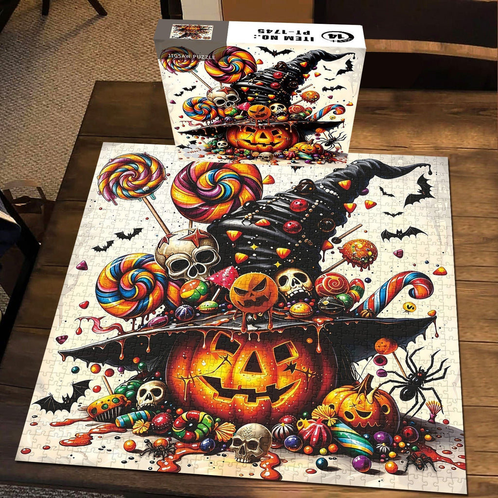 Candy Pumpkin Party Jigsaw Puzzle 1000 Pieces