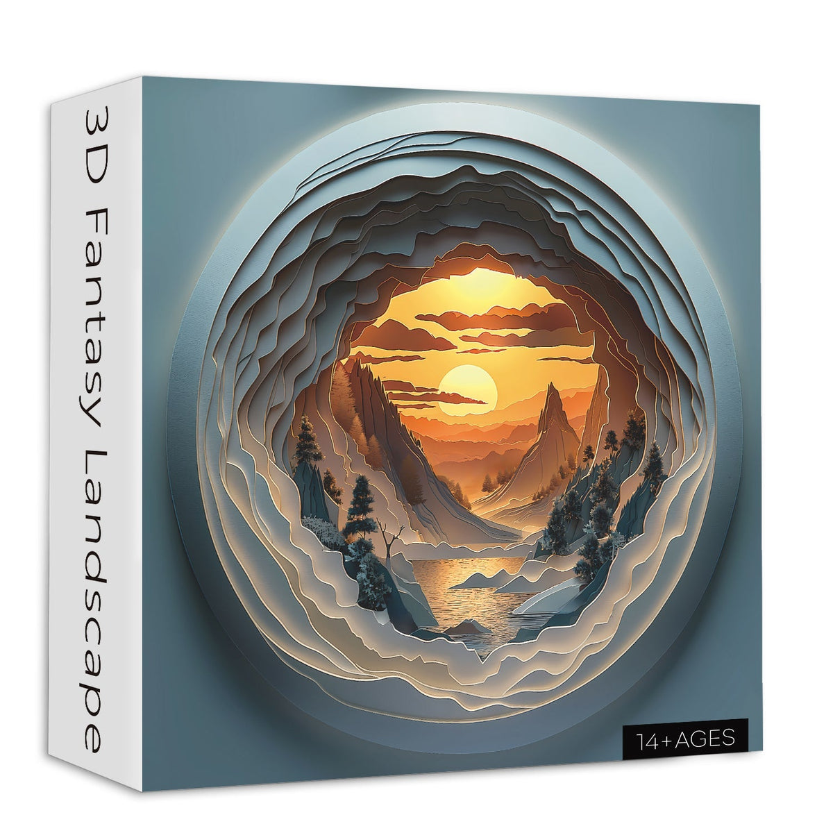 3D Fantasy Landscape Jigsaw Puzzle 1000 Pieces