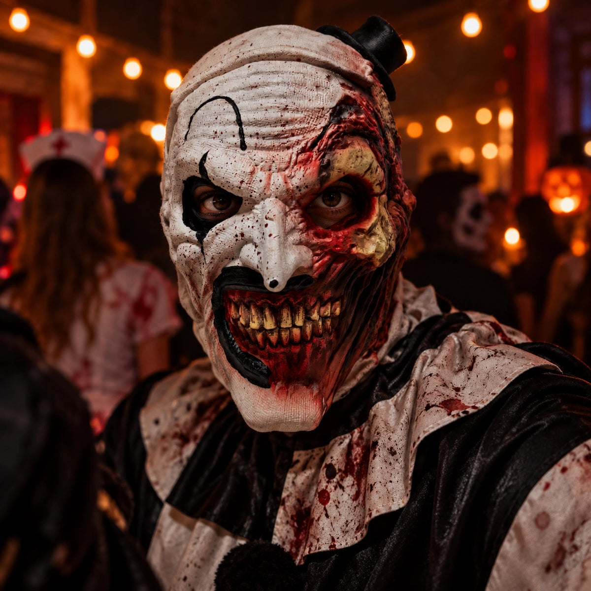 Art the Clown Bloody Edition Silicone Horror Mask