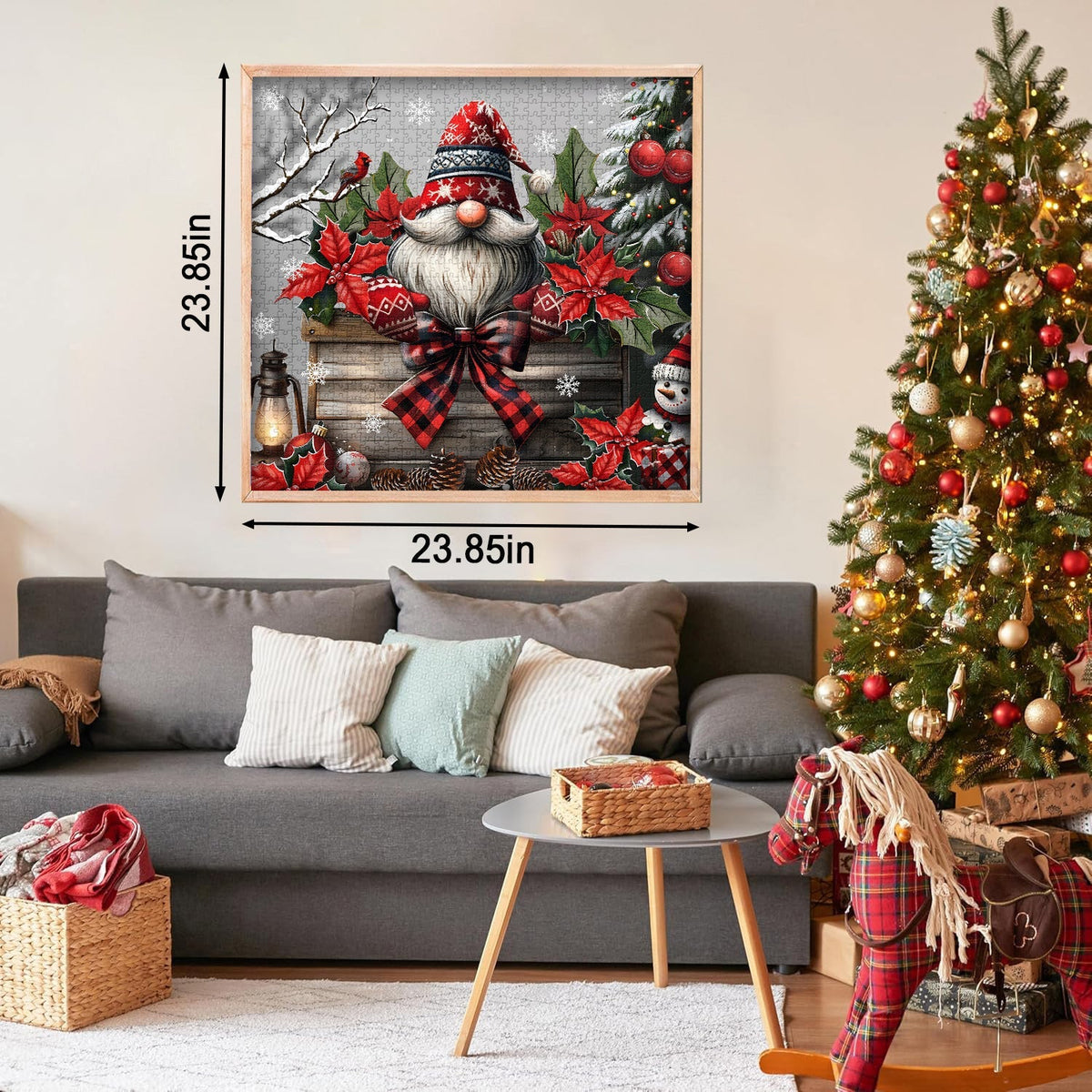 Christmas Gnome Jigsaw Puzzles 1000 Pieces