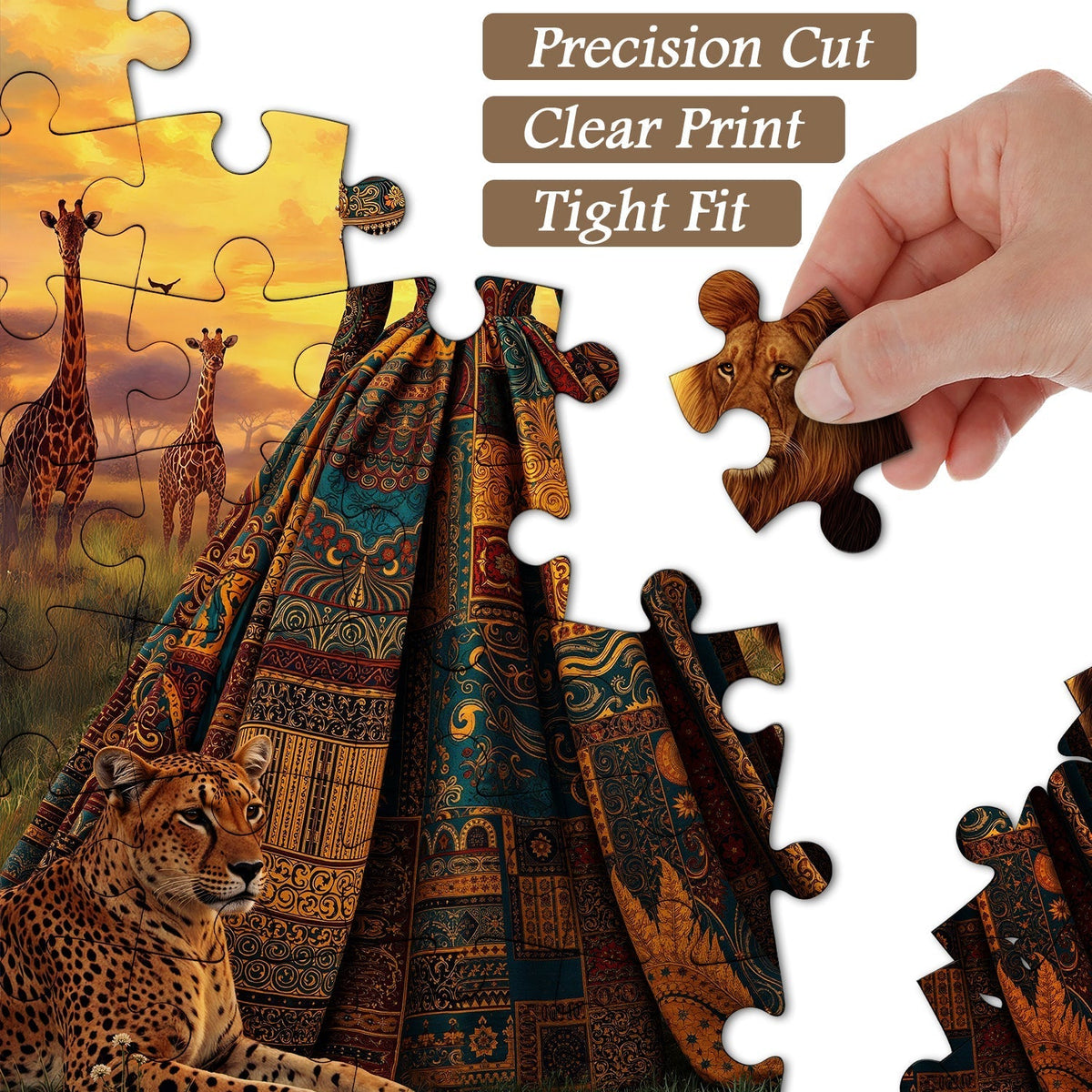 African Queen Jigsaw Puzzle 1000 Pieces