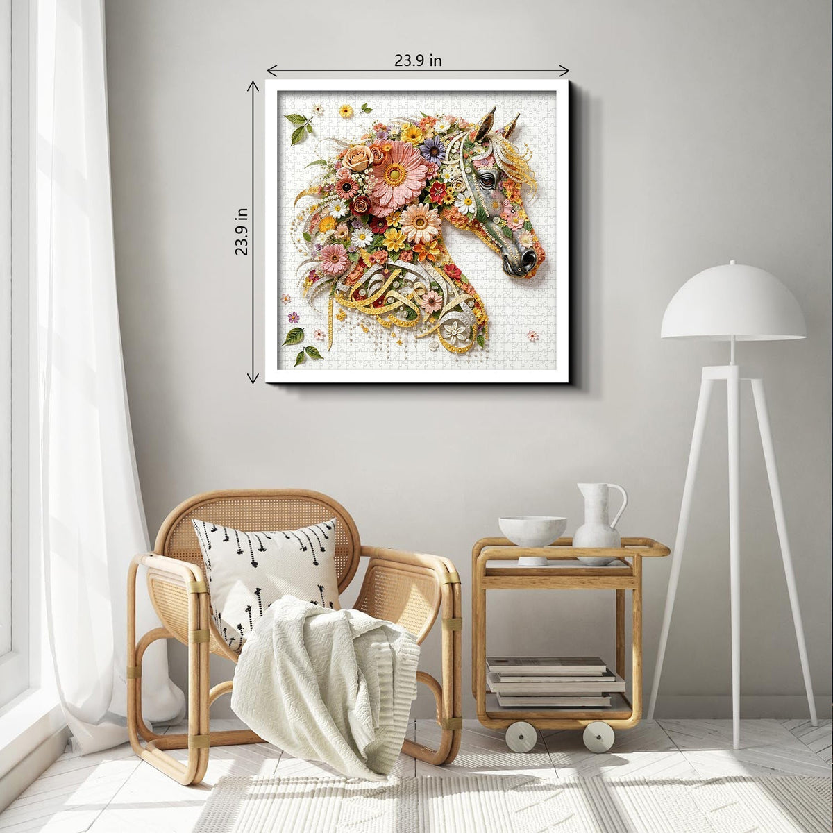 Blossom Steed Jigsaw Puzzle 1000 Pieces