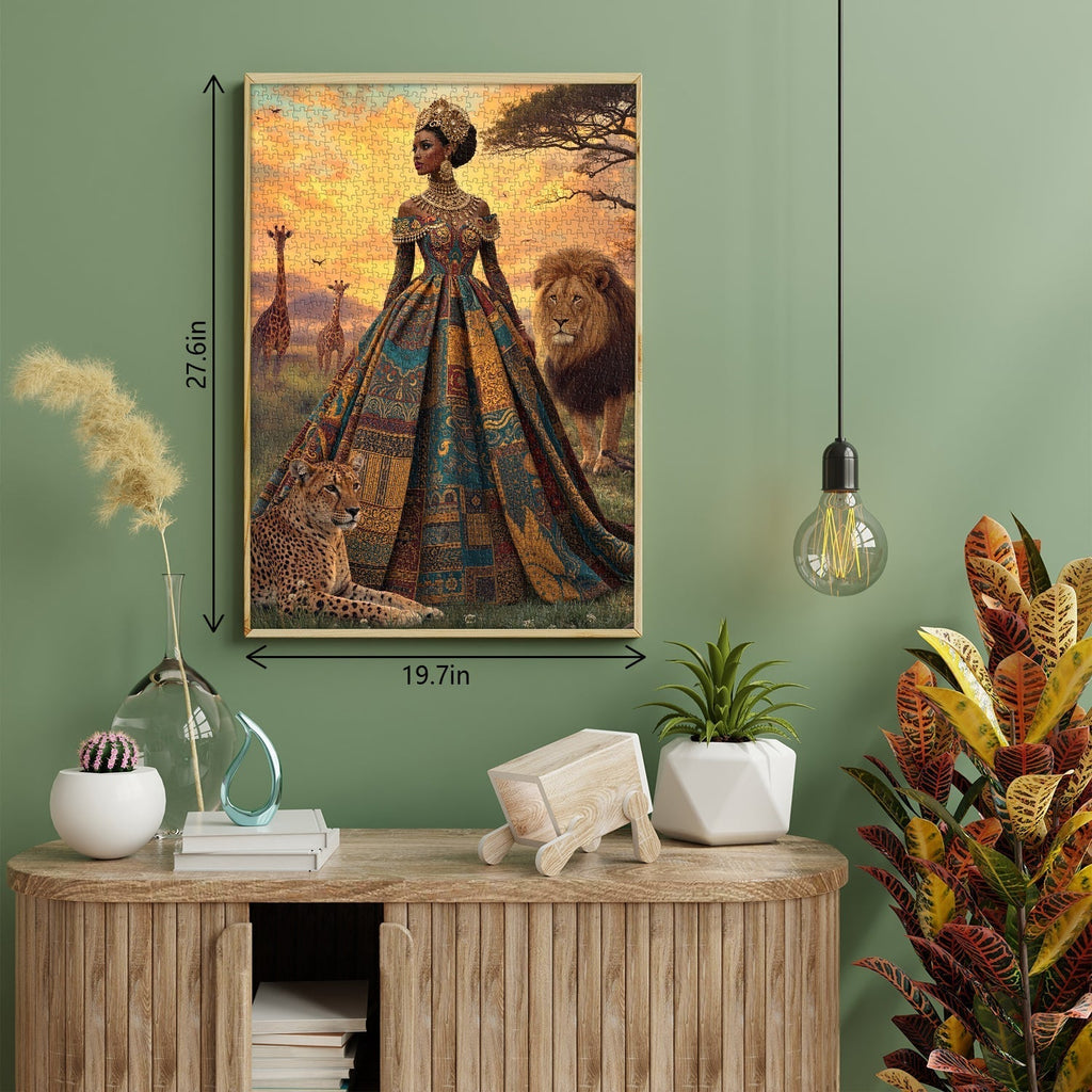 African Queen Jigsaw Puzzle 1000 Pieces