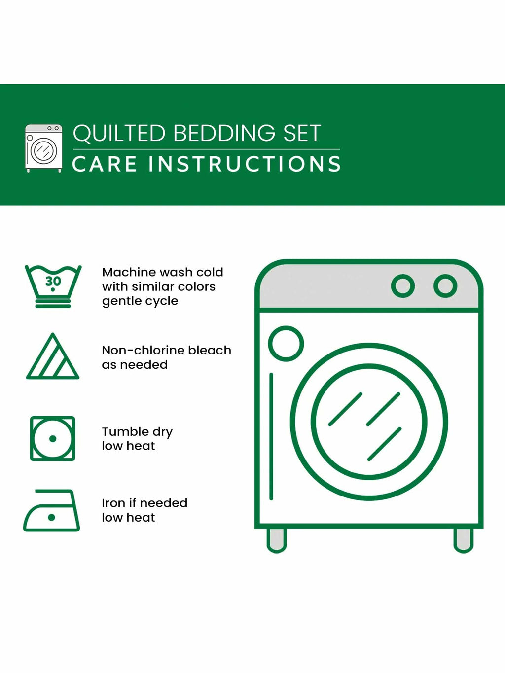Bigfoot Monster 3-Piece Quilted Bedding Set